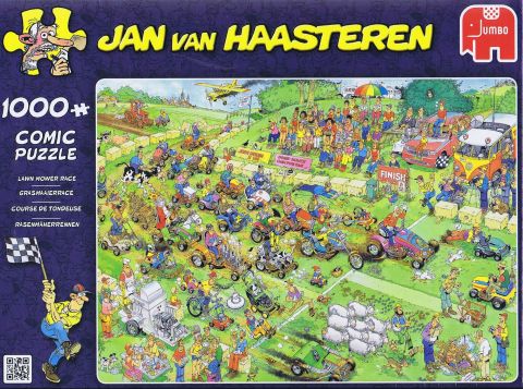 Jan van Haasteren: Plæneklipper ræs - 1000 brikker (2)