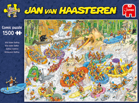 Jan van Haasteren - Wild Water Rafting - 1500 brikker (3)