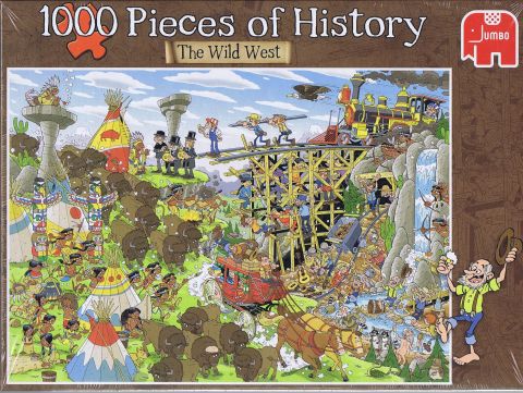Billede af Pieces of History - The Wild West - 1000 brikker