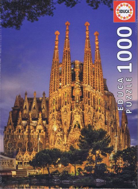Sagrada Familia - 1000 brikker (1)