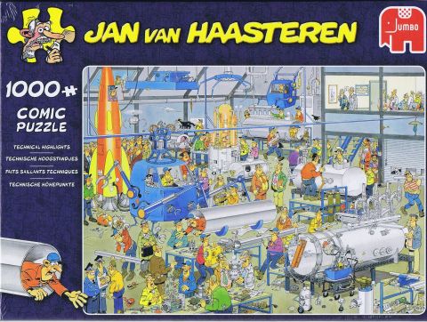 Jan van Haasteren: Technical Highlights - 1000 brikker (1)