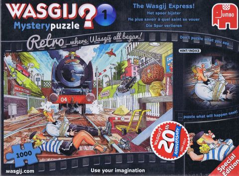 Wasgij? Mystery Retro #1 The Wasgij Express, 1000 brikker (1)