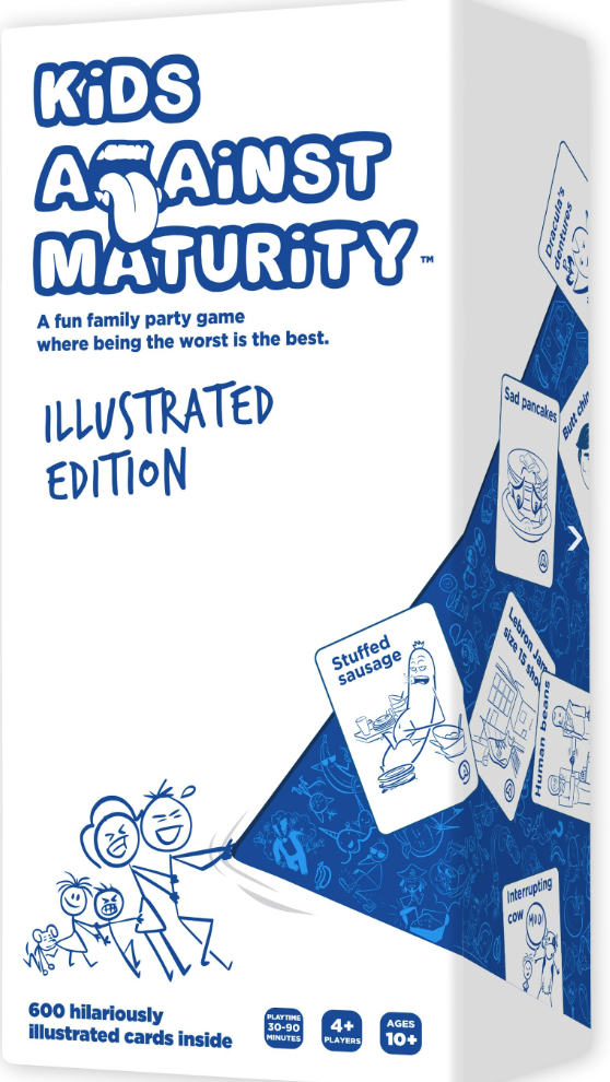 Køb Kids Against Maturity - Illustrated Edition spil - Pris 211.00 kr.