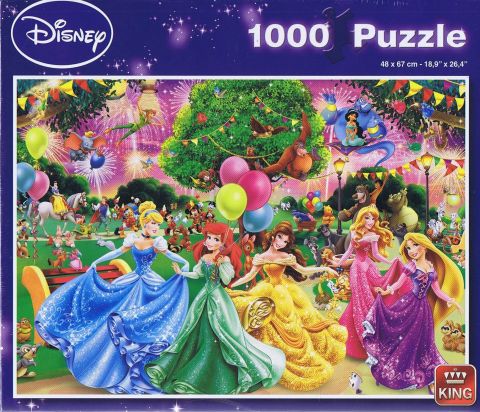 Disney Dansende Prinsesser - 1000 brikker (2)