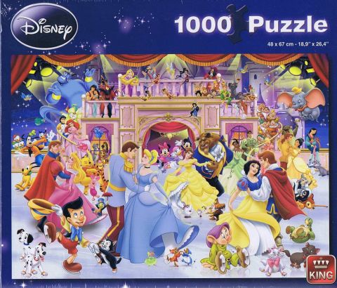 Disney til bal - 1000 brikker (1)