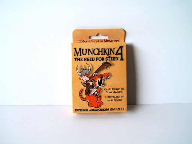 Køb Munchkin 4 - The need for steed spil - Pris 151.00 kr.