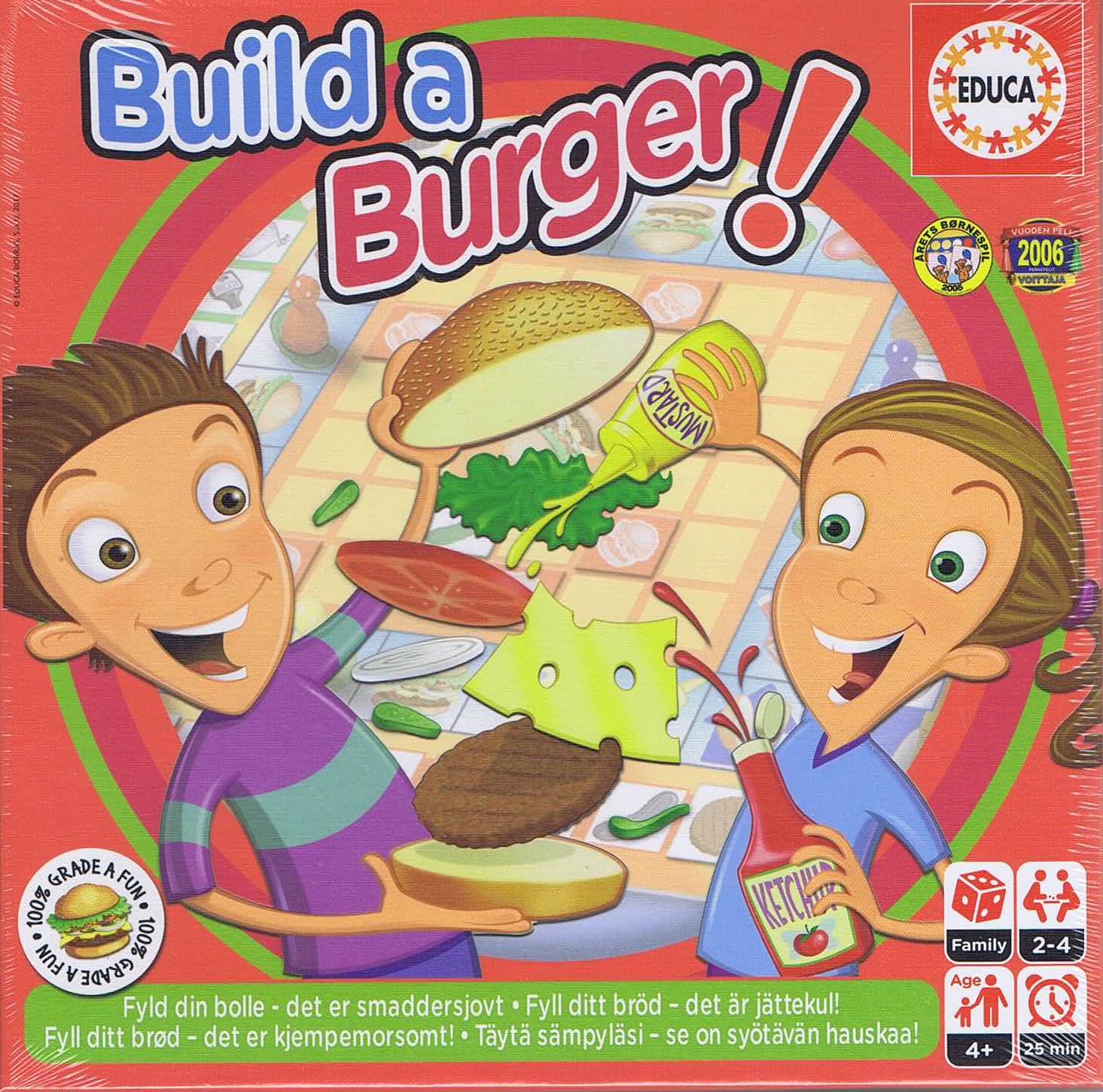 Køb Build a Burger spil - Pris 151.00 kr.