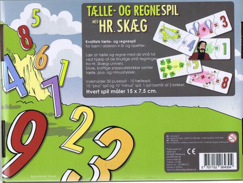 Tælle- og regnespil med Hr. Skæg (3)