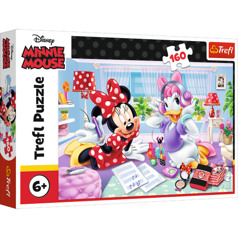 Billede af Disney: Minnie Mouse og Andersine - 160 brikker hos SpilCompagniet