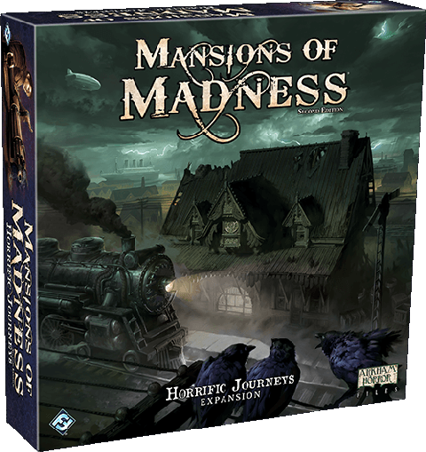 Køb Mansions of Madness 2nd ed: Horrific Journeys spil - Pris 447.00 kr.