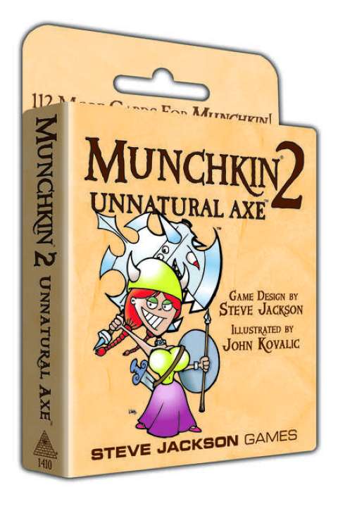 Køb Munchkin 2 - Unnatural Axe spil - Pris 151.00 kr.