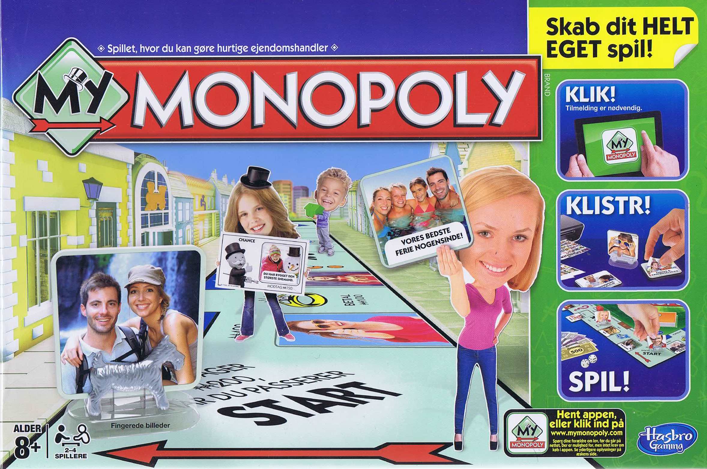 Køb Monopoly My Monopoly spil - Pris 200.00 kr.