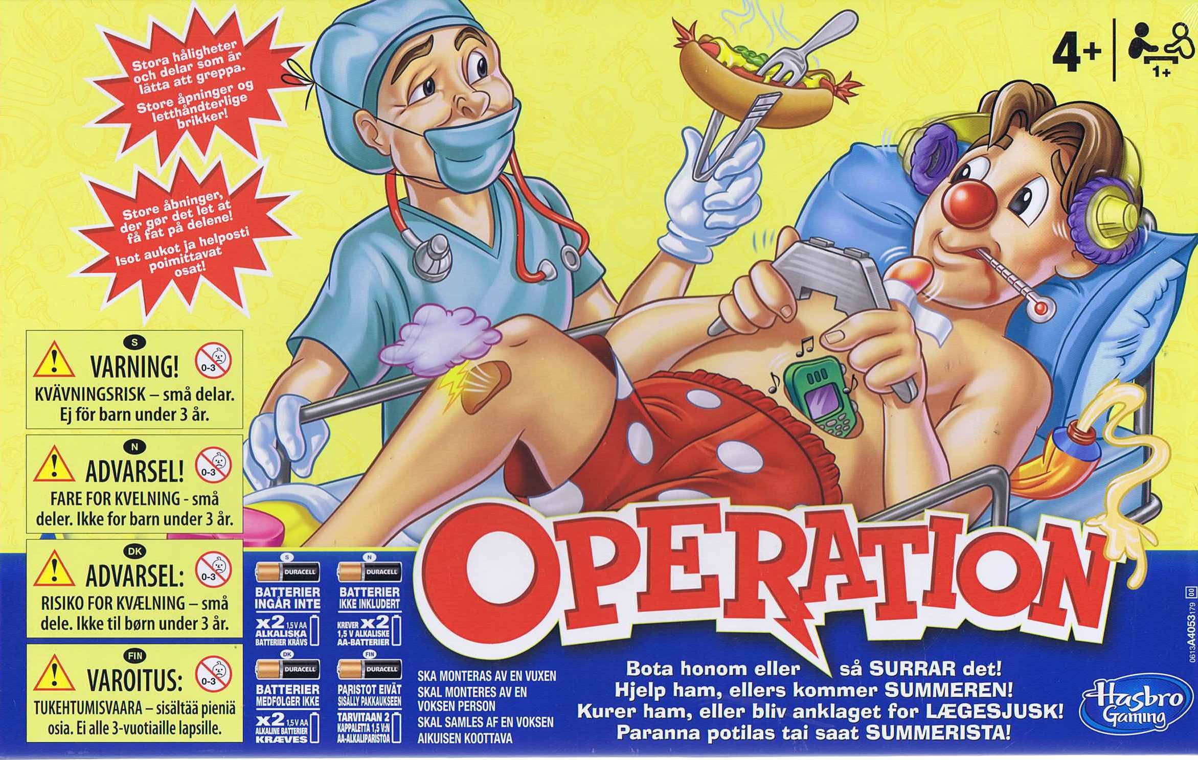 Køb Operation med lydeffekter spil - Pris 209.95 kr.