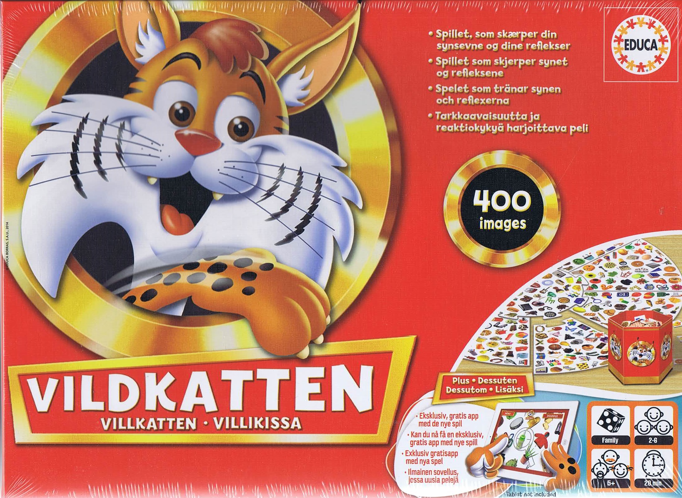 Køb Vildkatten 400 App-version spil - Pris 211.00 kr.