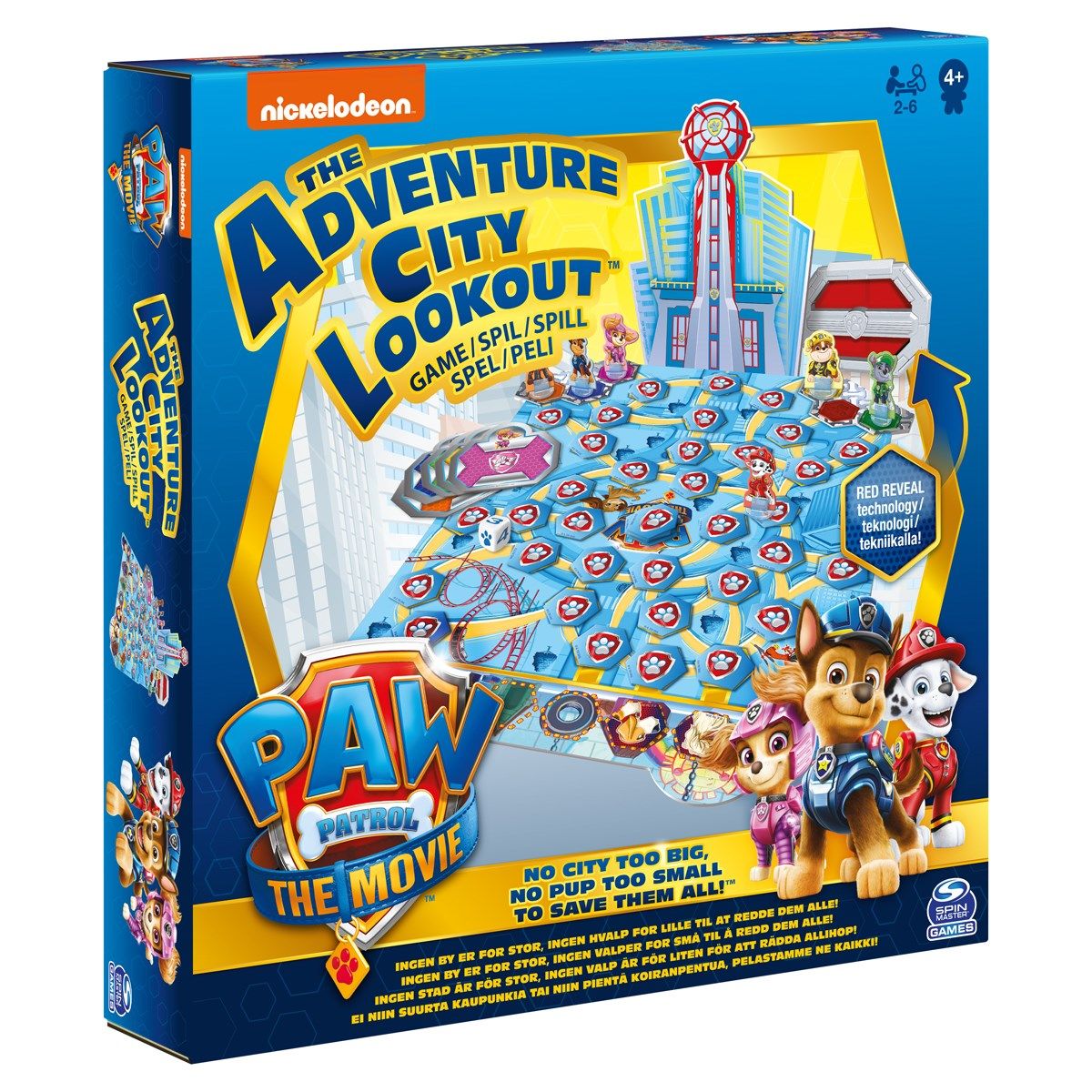 Køb Paw Patrol: The Adventure City Lookout spil - Pris 201.00 kr.