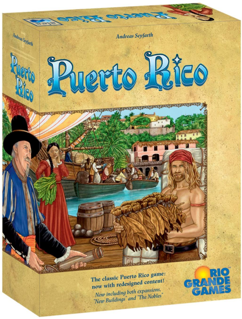 Køb Puerto Rico - Deluxe spil - Pris 367.00 kr.