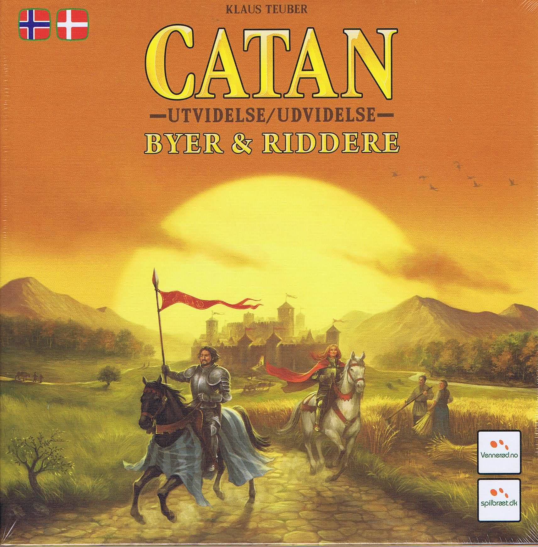 Køb Settlers fra Catan  -  Byer og riddere spil - Pris 241.00 kr.