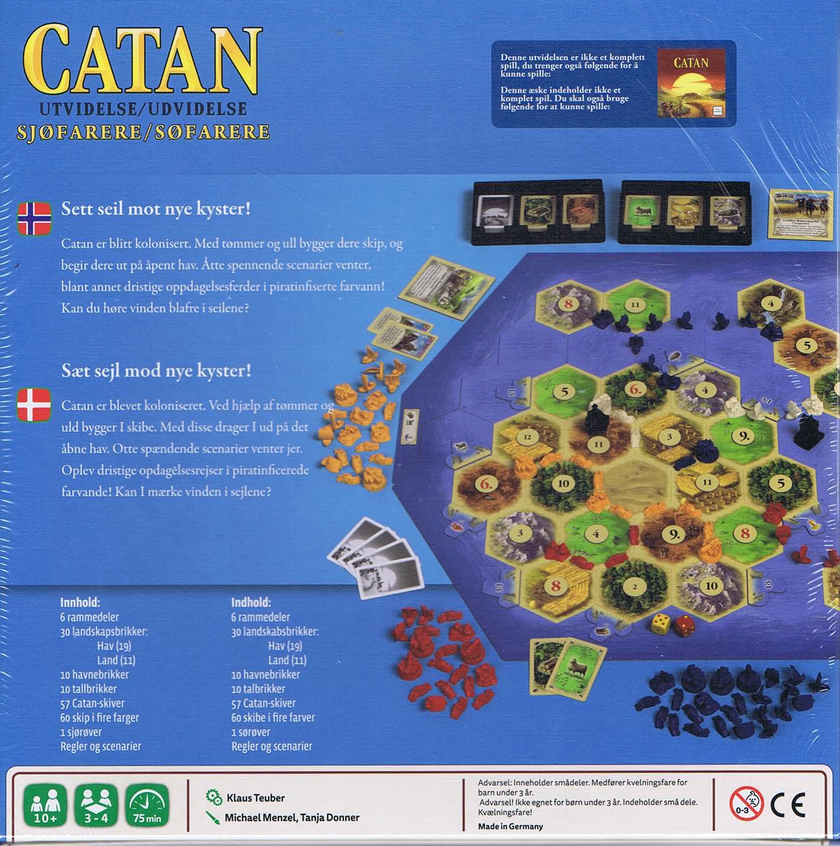 Gentagen konsulent Stereotype Settlers fra Catan – Søfarer