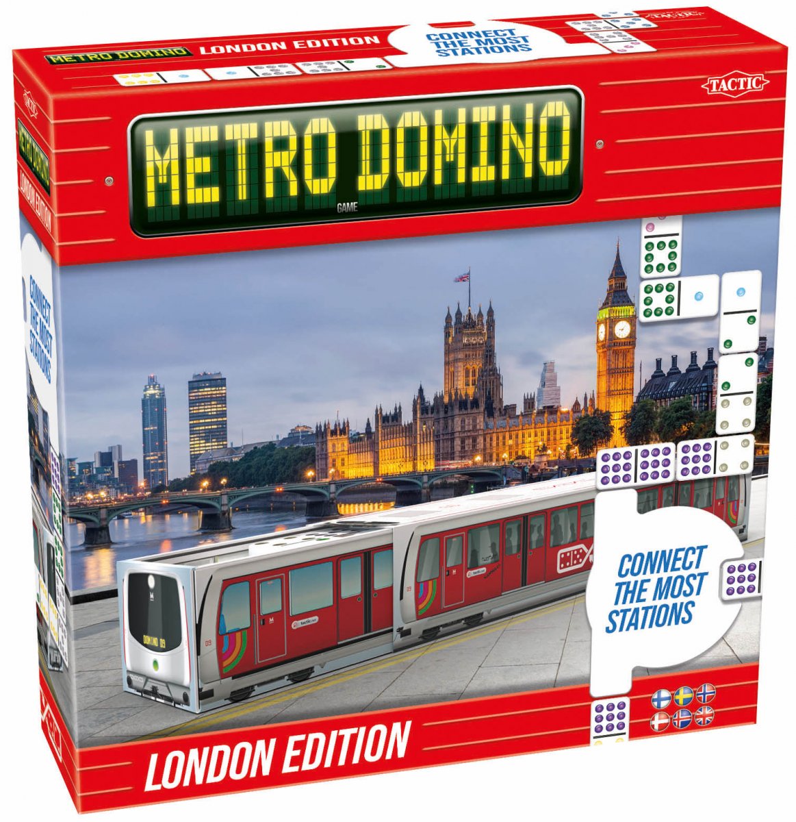Køb Metro Domino London spil - Pris 241.00 kr.