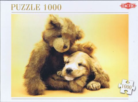 Puppy and a Teddy Bear, 1000 brikker (1)