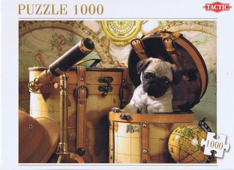 Pets Pug Puppy - 1000 brikker (1)