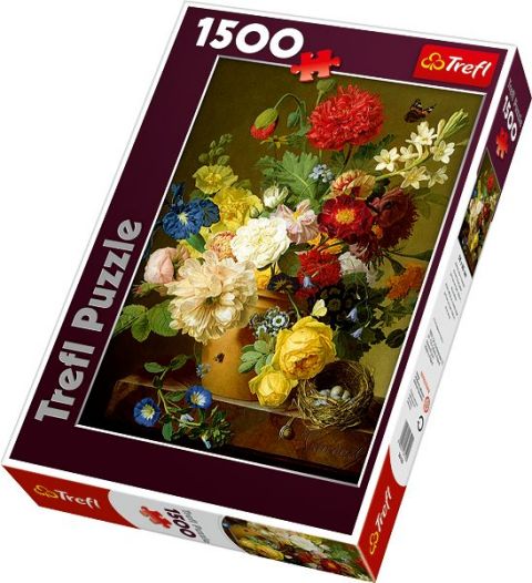 Still Life with Flowers - 1500 brikker (1)