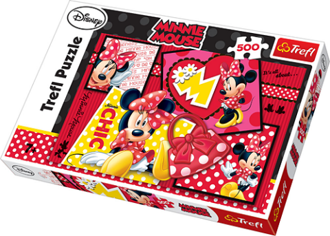 Minnie Mouse - 500 brikker (1)