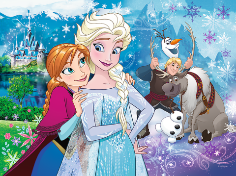 Disney Frozen - Slip Magien Løs - 30 brikker (2)