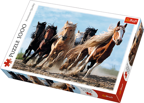 Galloping Horses - 1000 brikker (1)
