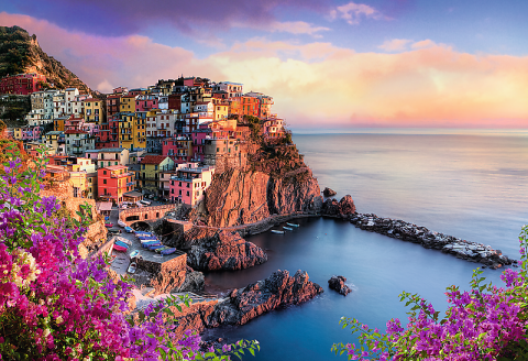 View of Manarola - 1500 brikker (2)