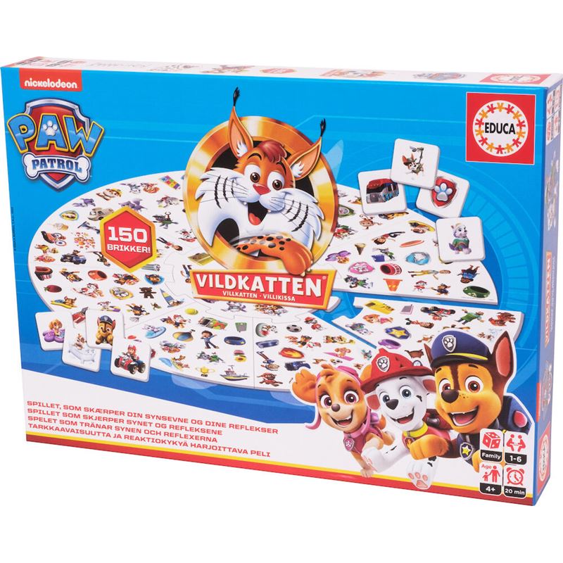 Køb Vildkatten Paw Patrol spil - Pris 251.00 kr.