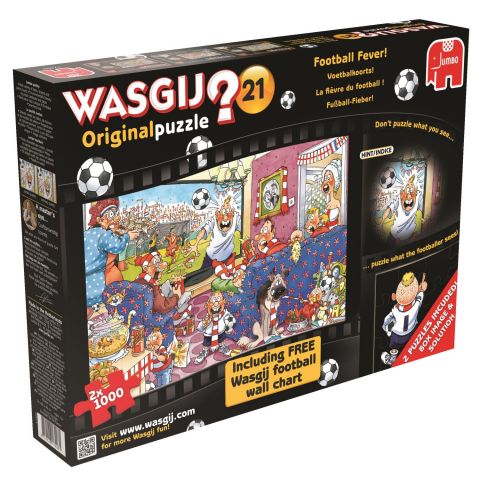 Wasgij? Original #21 Football Fever - 2x1000 brikker (2)