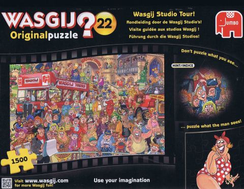 Wasgij? Original #22 Wasgij Studio Tour, 1500 brikker (1)