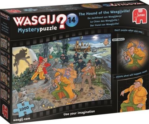 Wasgij? Mystery #14 Hound of the Wasgijville - 1000 brikker (1)