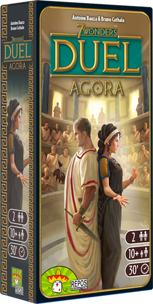 Billede af 7 Wonders Duel Agora Expansion - Dansk