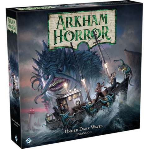 Køb Arkham Horror - Under Dark Waves 3rd. Ed. - Engelsk spil - Pris 401.00 kr.
