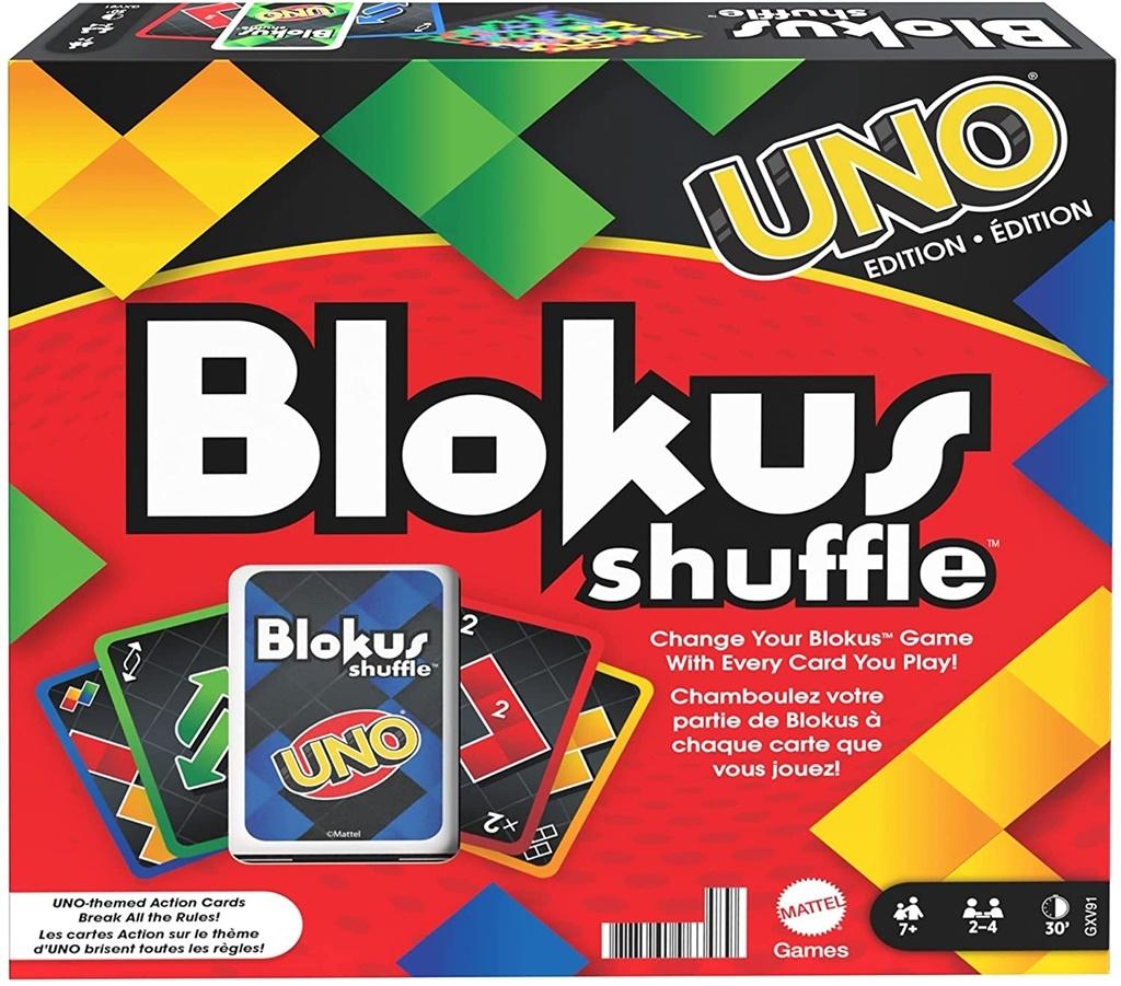 Køb Blokus Shuffle UNO Edition spil - Pris 251.00 kr.