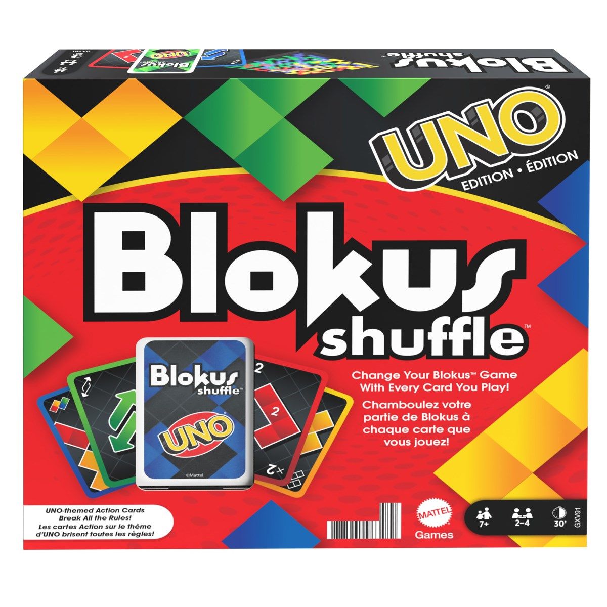 Billede af Blokus shuffle UNO edition