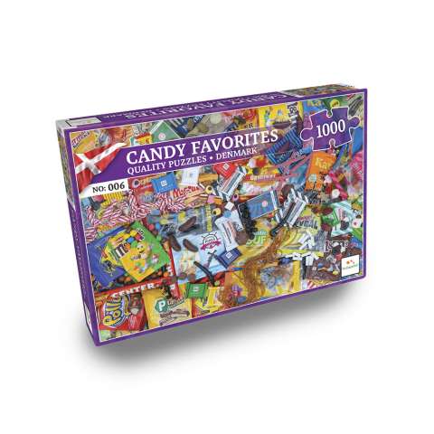 Se Candy Favorites - 1000 brikker hos SpilCompagniet