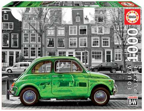 Billede af Car in Amsterdam - 1000 brikker