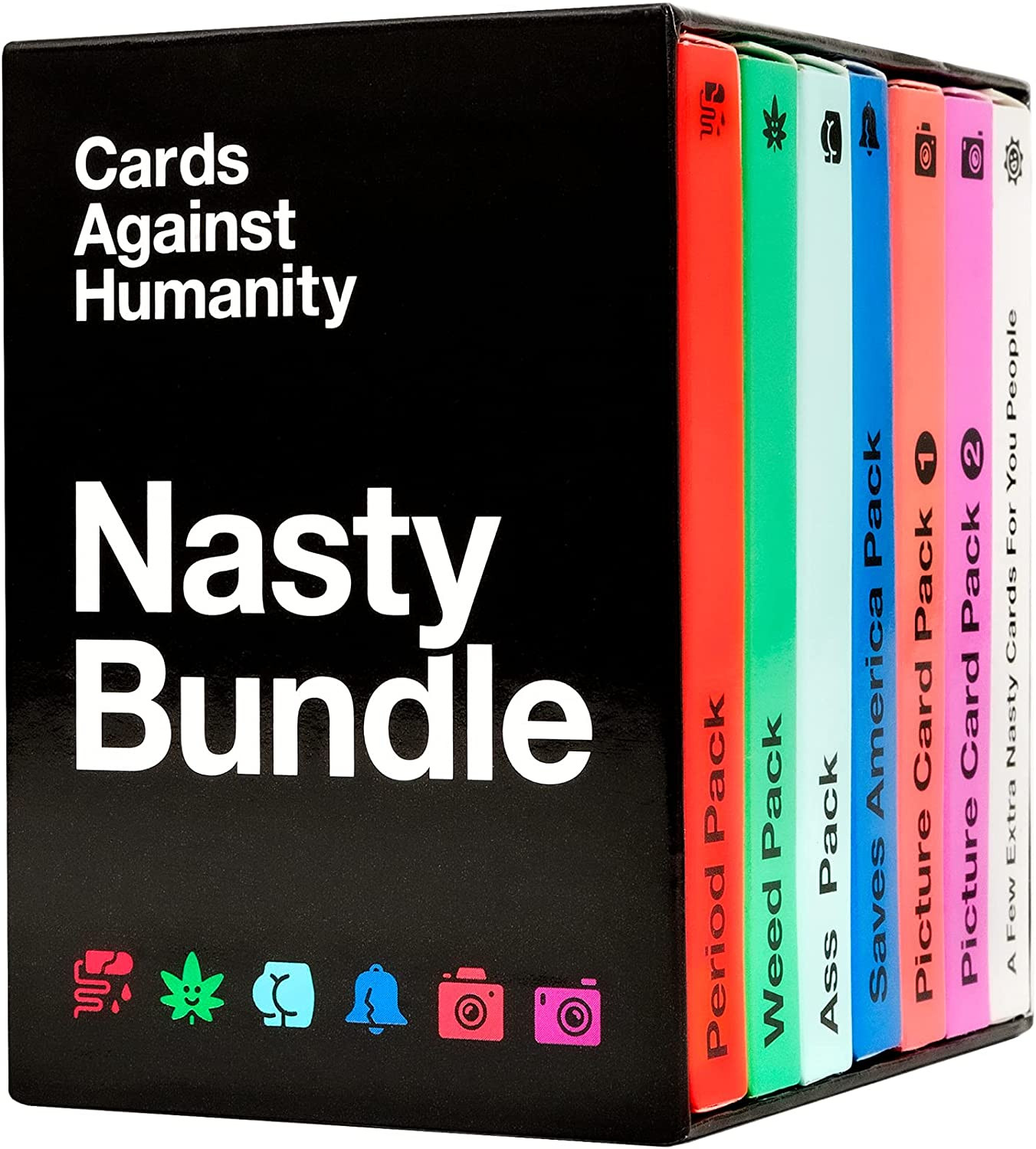 Køb Cards Against Humanity Nasty Bundle spil - Pris 271.00 kr.