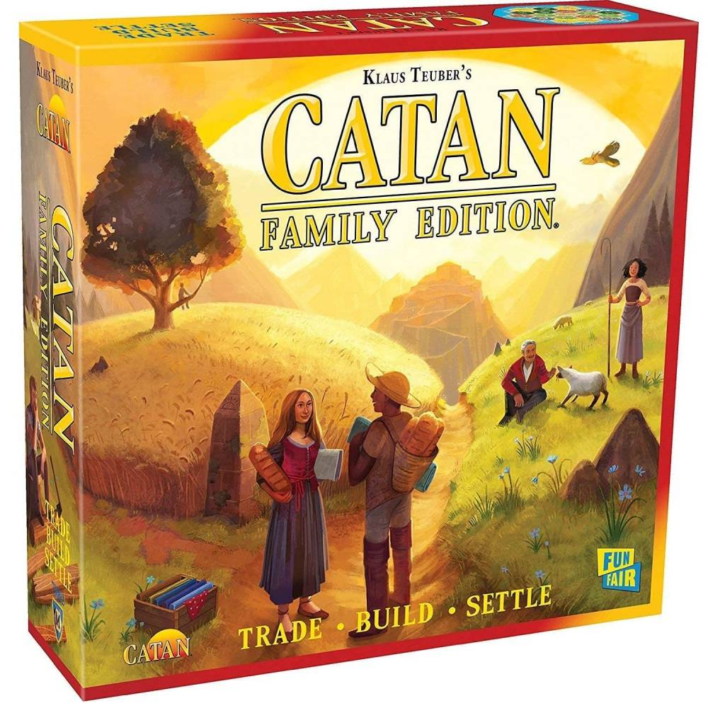 Køb Catan: Family Edition (Engelsk) spil - Pris 251.00 kr.