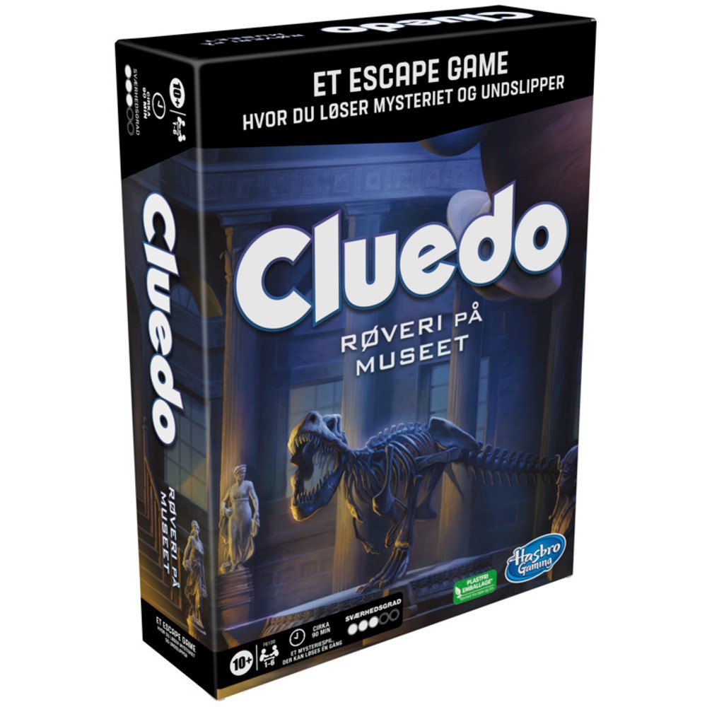 Køb Cluedo: Røveri På Museet spil - Pris 191.00 kr.