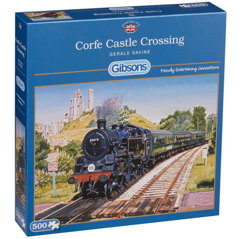 Billede af Corfe Castle Crossing - 500 brikker