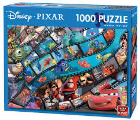 Se Disney Pixar Movie Magic - 1000 brikker hos SpilCompagniet