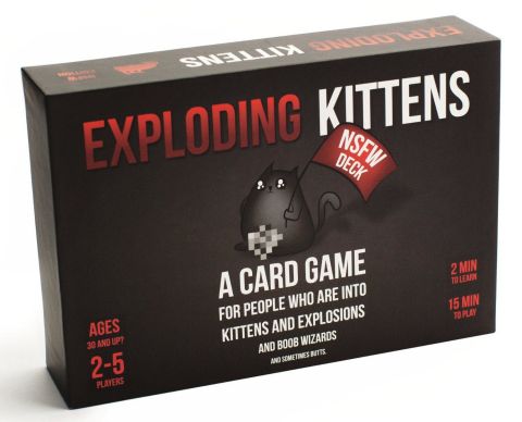 Se Exploding Kittens - NSFW Deck - Engelsk hos SpilCompagniet