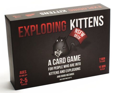 Billede af Exploding Kittens - NSFW Deck - Engelsk