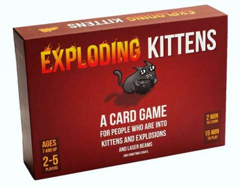 Se Exploding Kittens - Engelsk hos SpilCompagniet