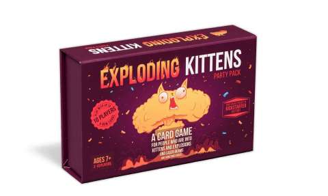 Køb Exploding Kittens Party Pack Game spil - Pris 271.00 kr.