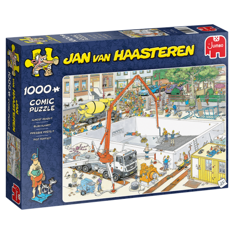 Billede af Jan van Haasteren - Almost Ready? - 1000 brikker hos SpilCompagniet